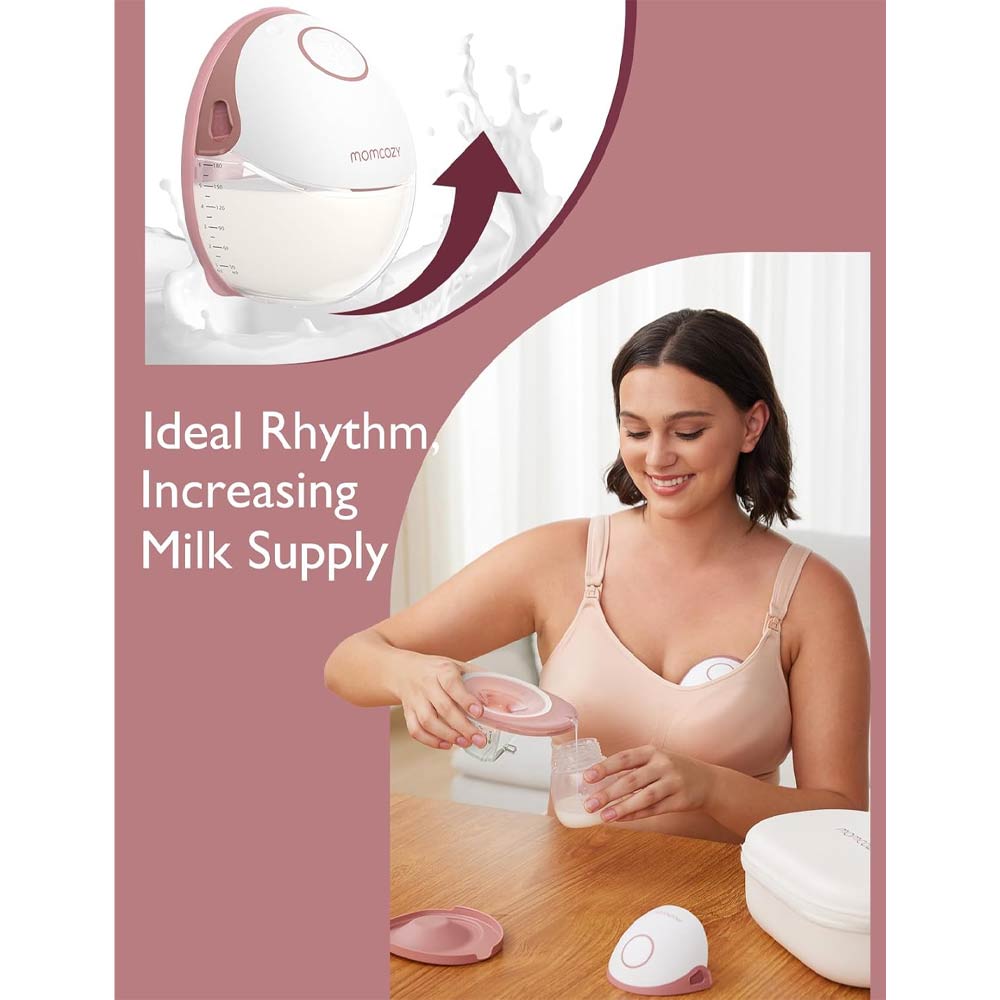 Momcozy Mobile Style Hands Free Double Breast Pump