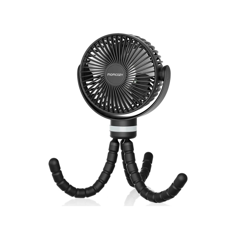Momcozy Portable Stroller Fan - Black