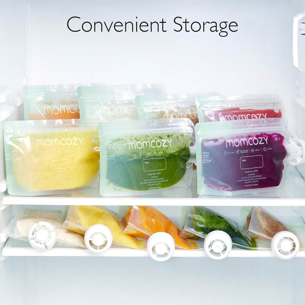 Momcozy Reusable Food Pouches 10Pcs