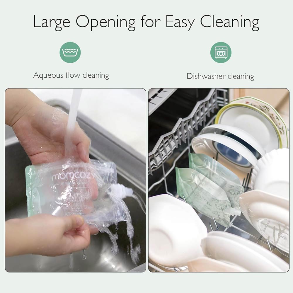Momcozy Reusable Food Pouches 10Pcs