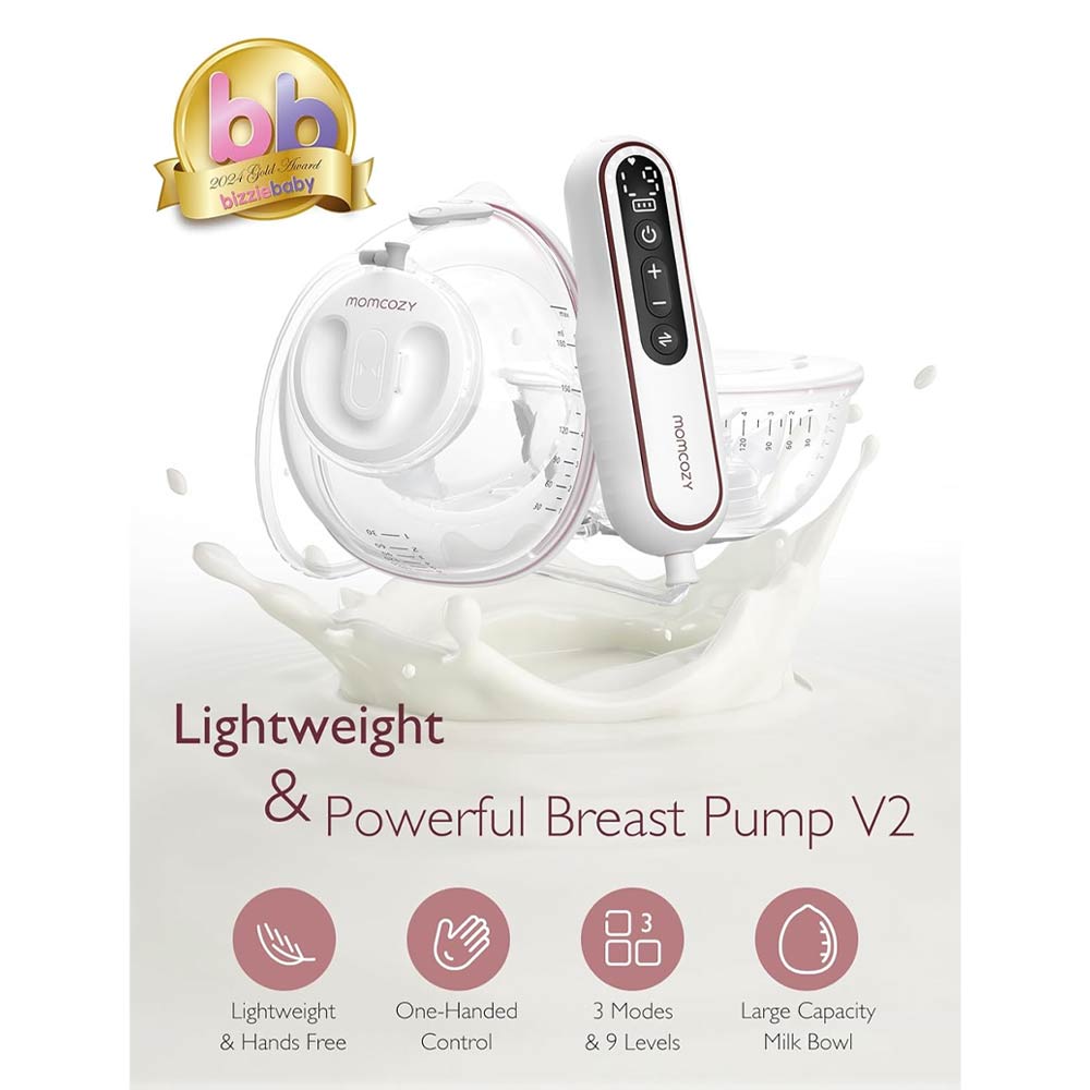 Momcozy V2 Wearable Breast Pump