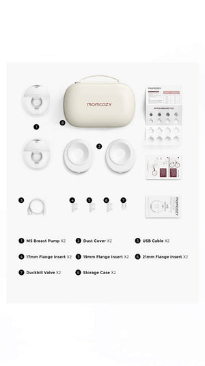 Momcozy All-in-one M5 Wearable Breast Pump