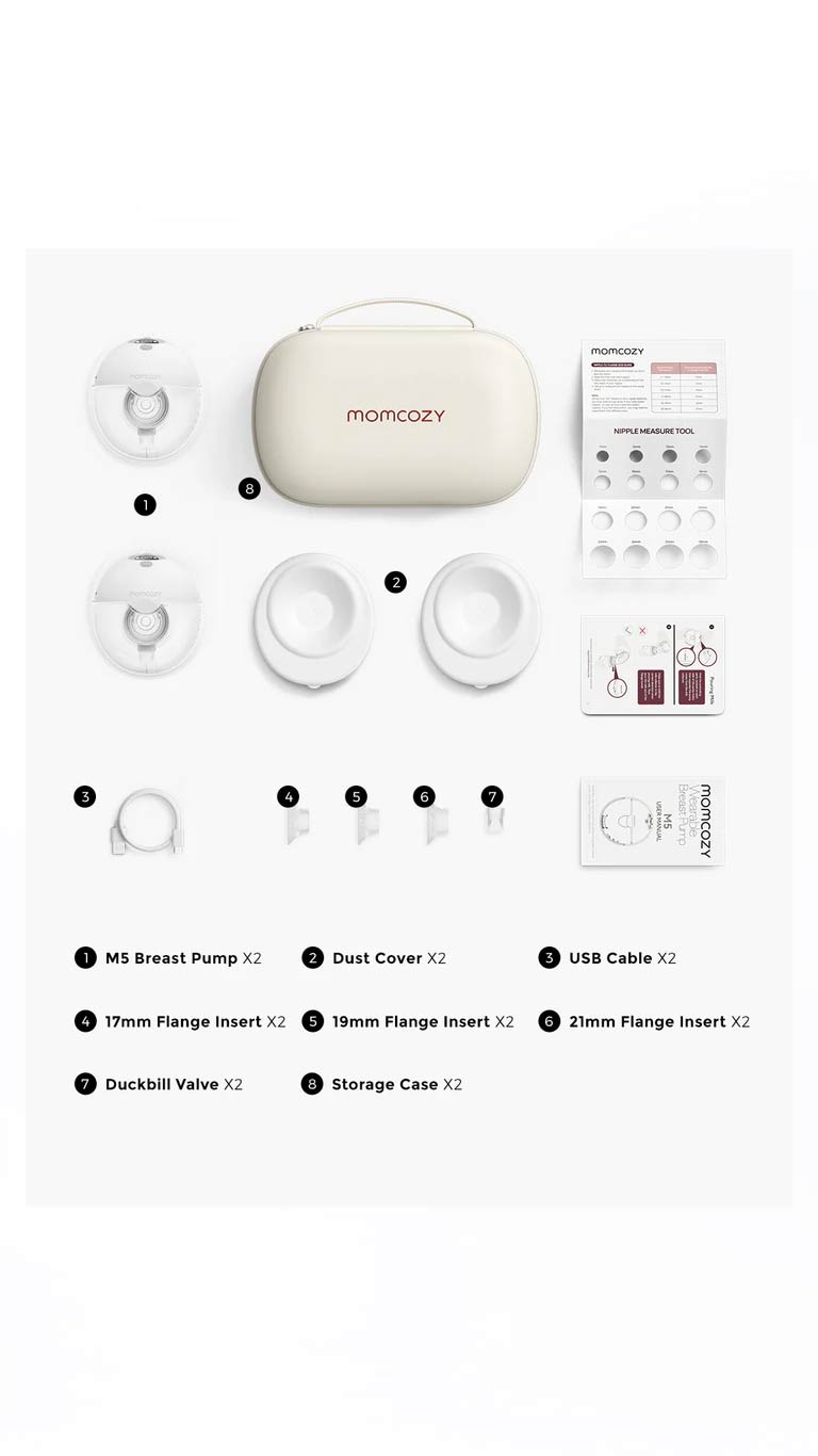 Momcozy All-in-one M5 Wearable Breast Pump