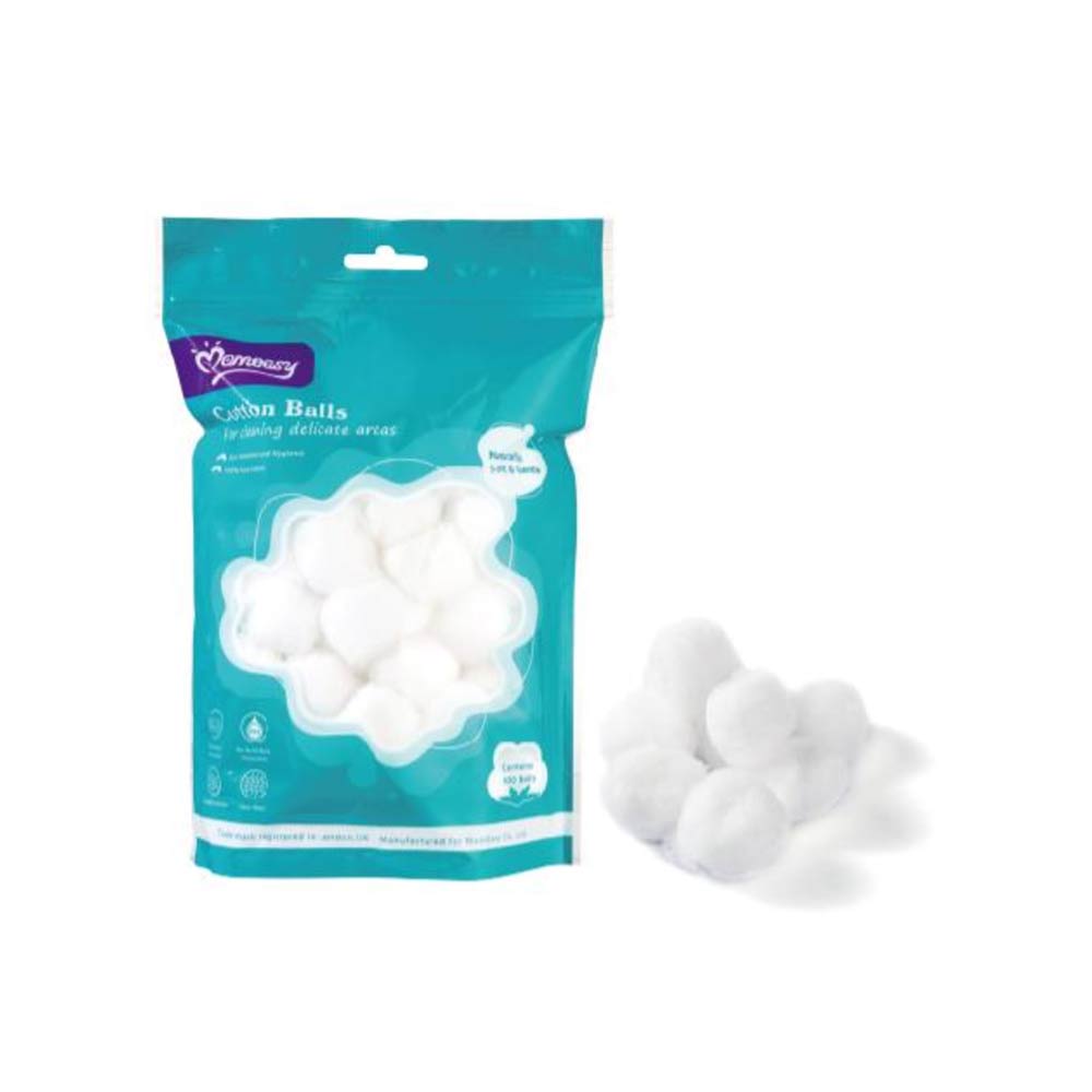 Momeasy Cotton Balls - 100 Balls