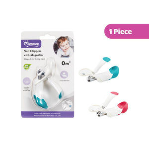 Momeasy Nail Clippers with Magnifier (0m+) 