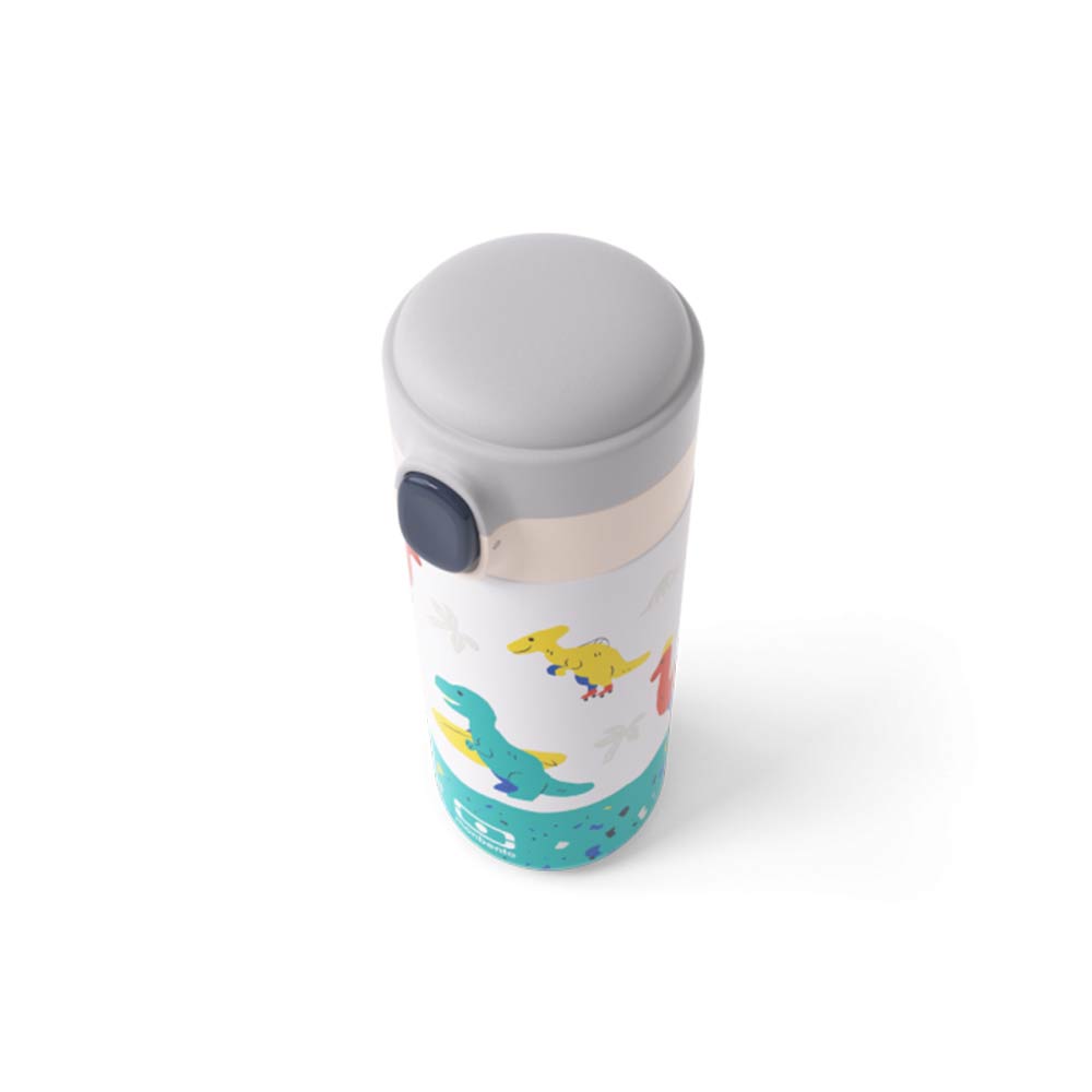 Monbento Kids Insulated Bottle 360ml - Green Dino