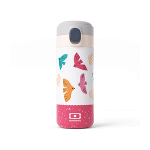 Monbento Kids Insulated Bottle 360ml - Pink Birds