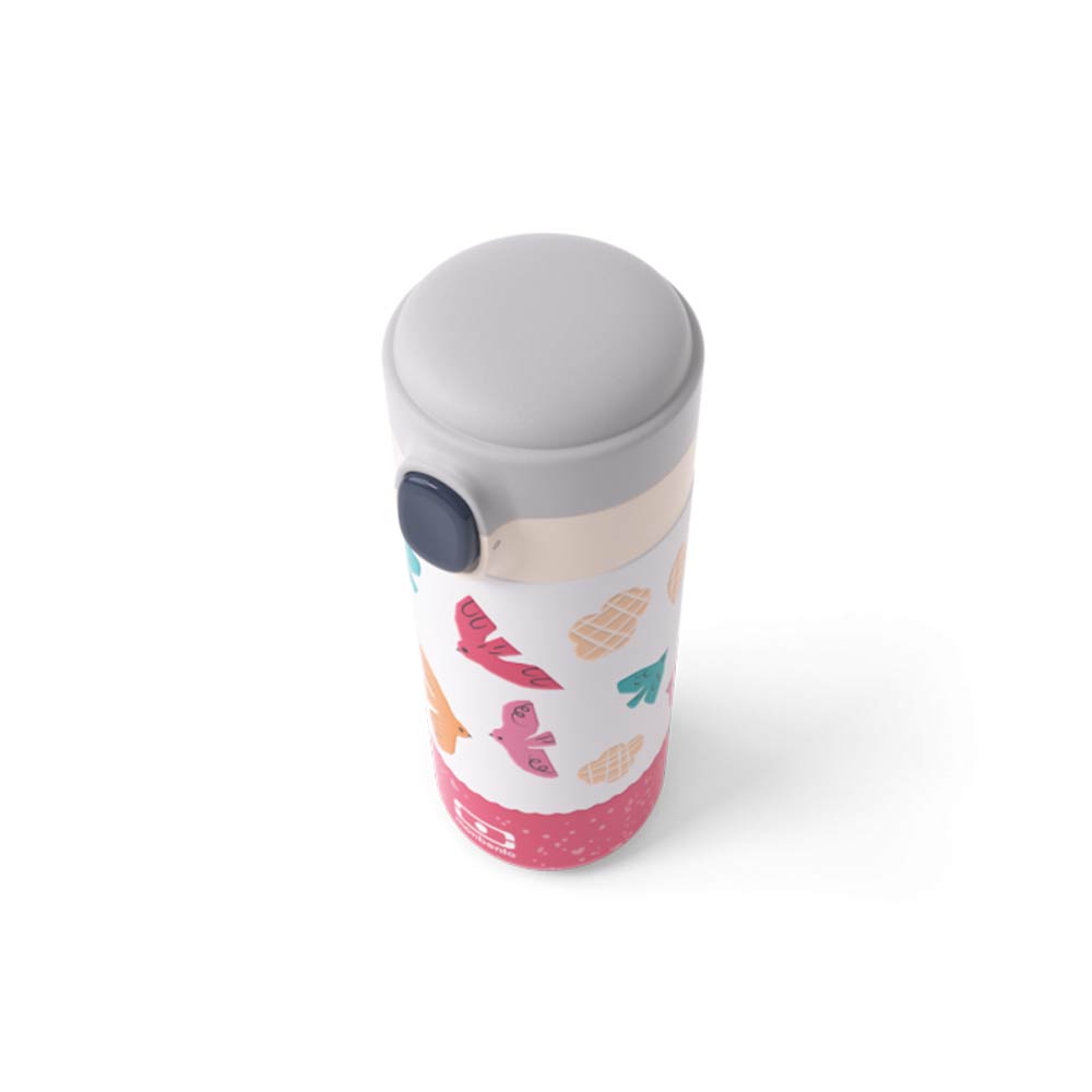 Monbento Kids Insulated Bottle 360ml - Pink Birds