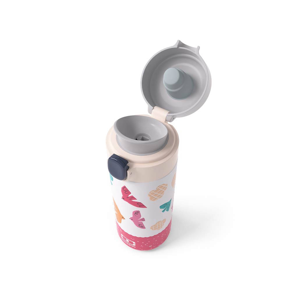 Monbento Kids Insulated Bottle 360ml - Pink Birds