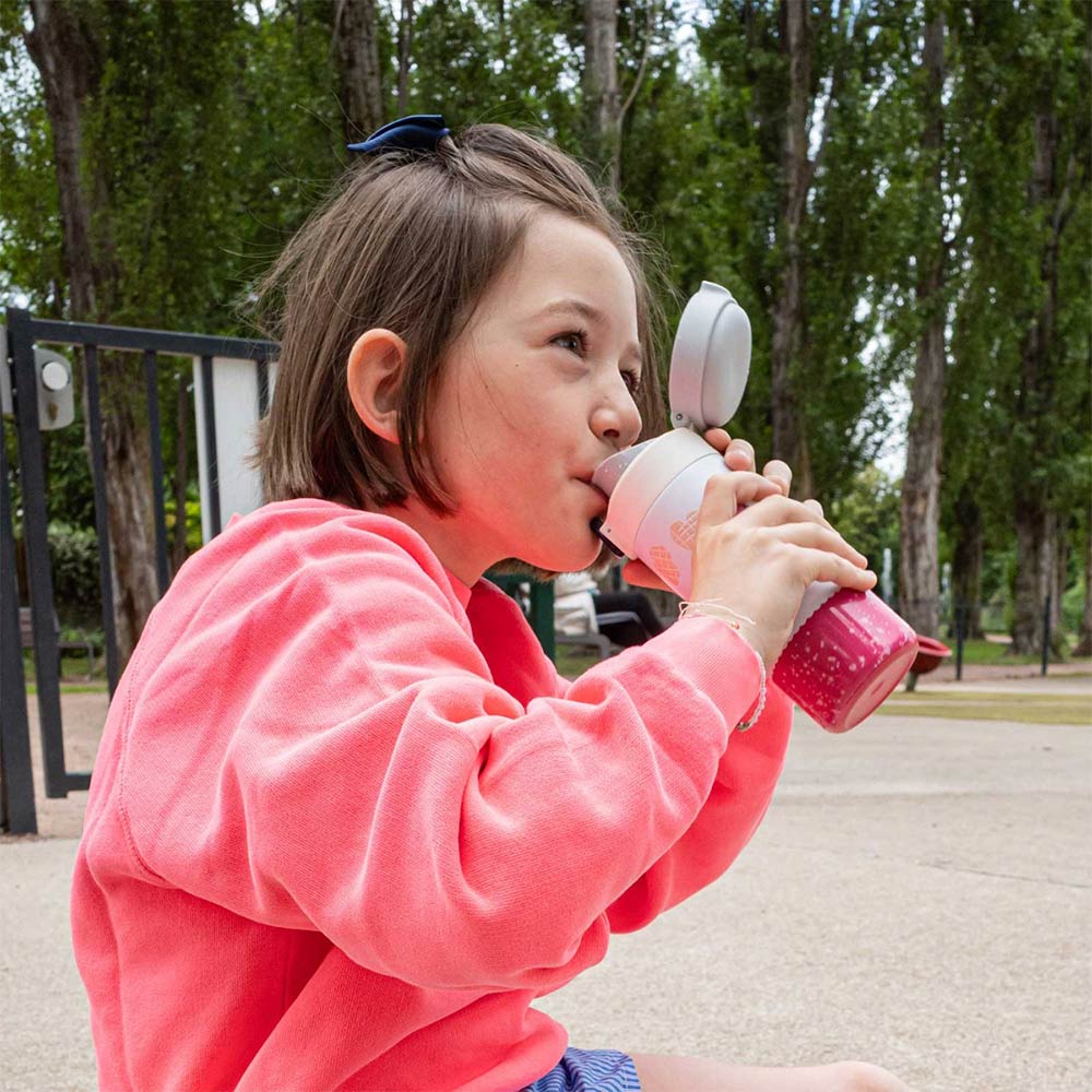 Monbento Kids Insulated Bottle 360ml - Pink Birds