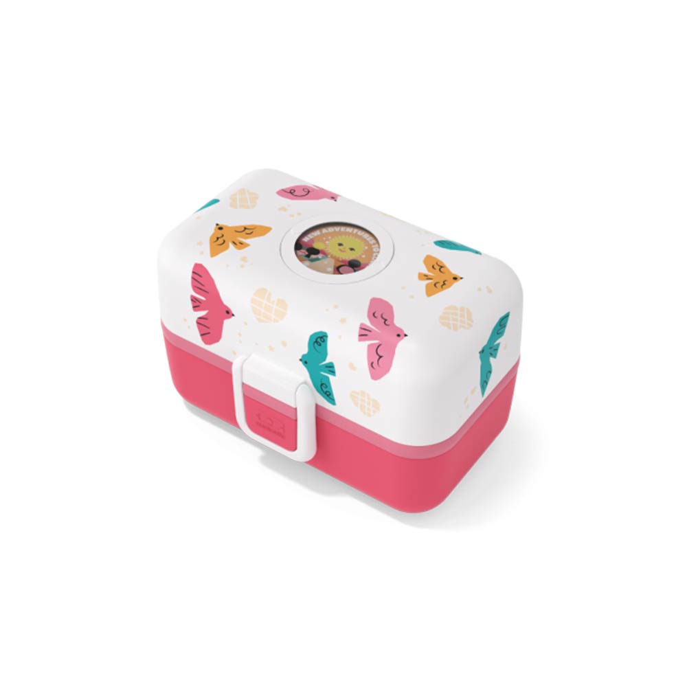 Monbento Kids Lunch Box 800ml - Pink Birds