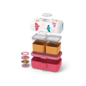 Monbento Kids Lunch Box 800ml - Pink Birds