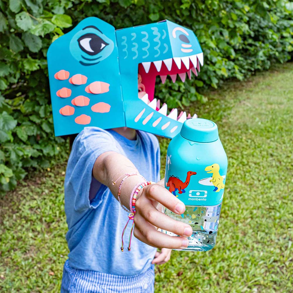 Monbento Kids Tiny Bottle 330ml - Green Dino