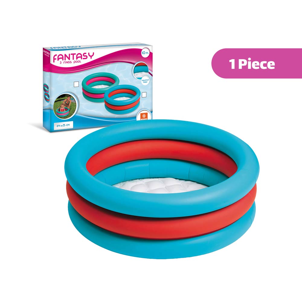 Mondo 3 Ring Pool (10m+) - Colorful