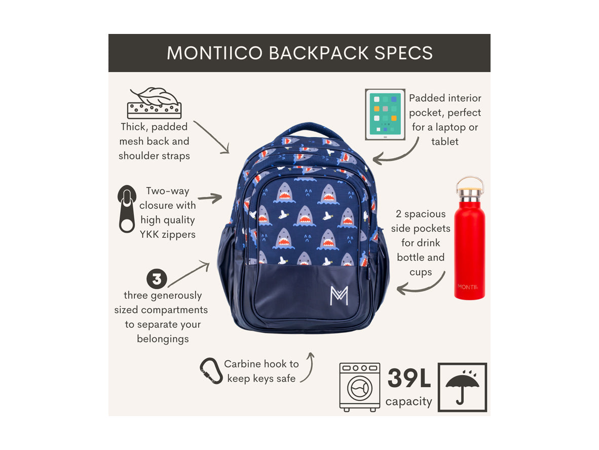 MontiicoBackpackShark