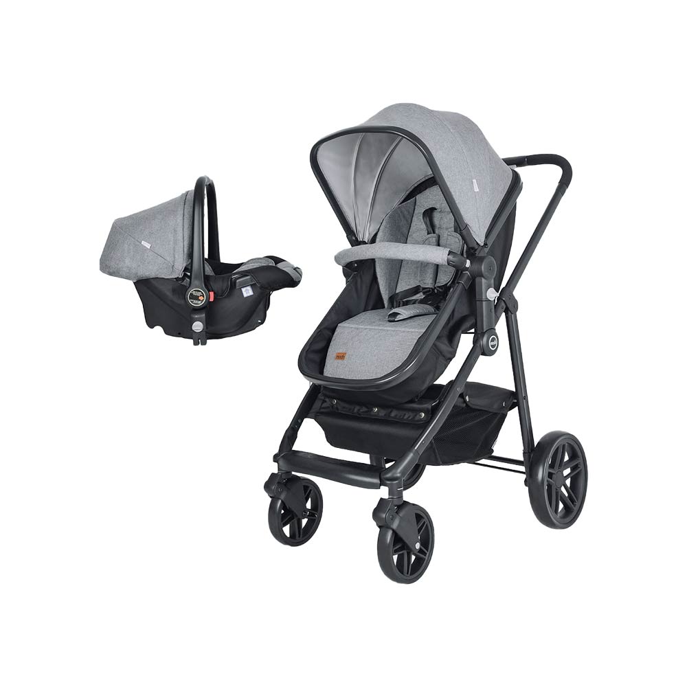 Moon Tres 3-In-1 Travel System - Gray