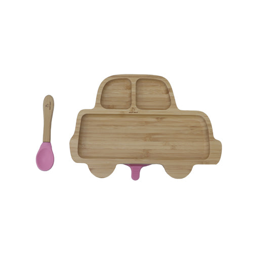 MoriCarPlatePink