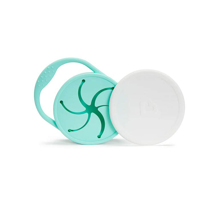 Munchkin C’est Silicone Snack Catcher with Lid (6m+) - Mint