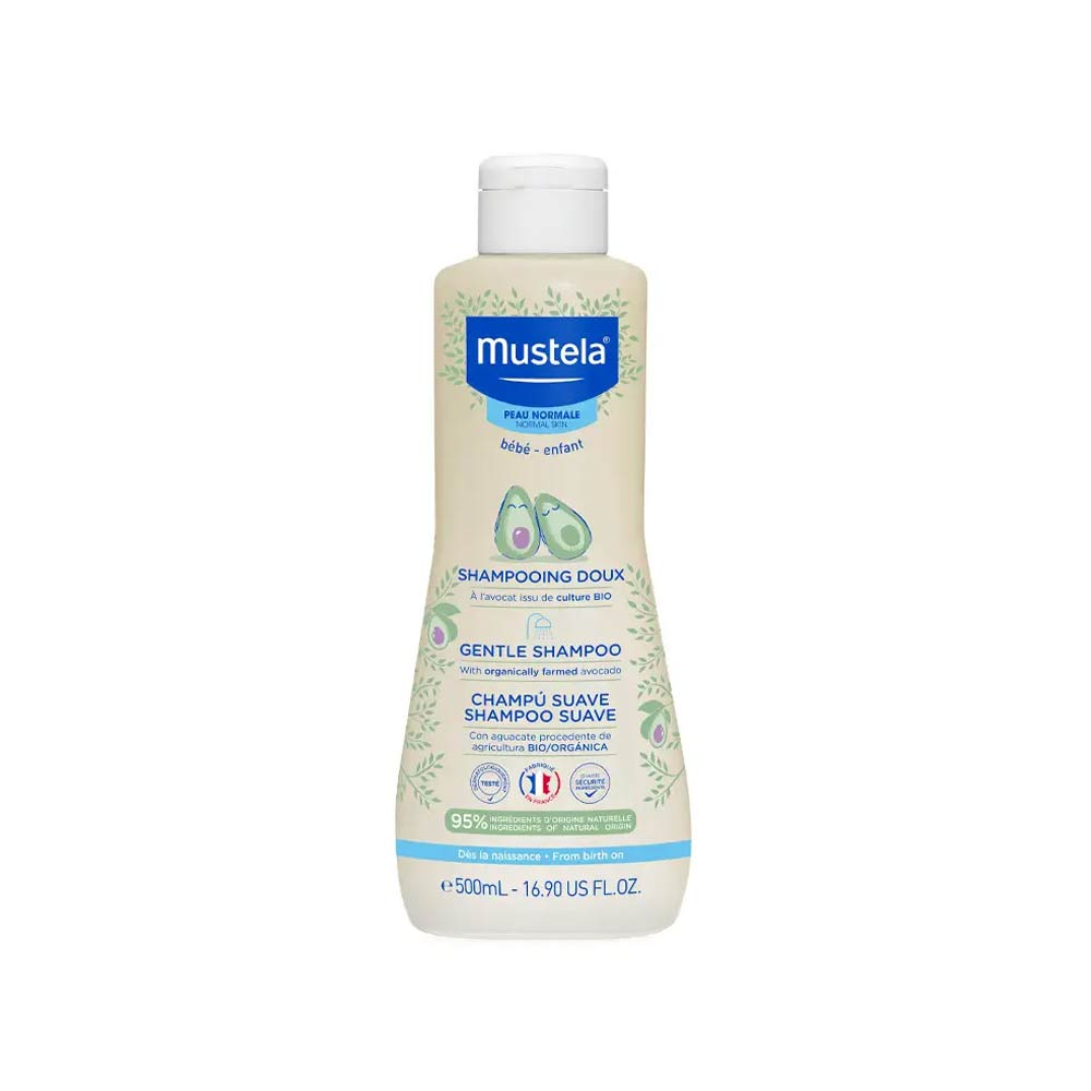 Mustela Organic Gentle Shampoo with Avocado - 500ml