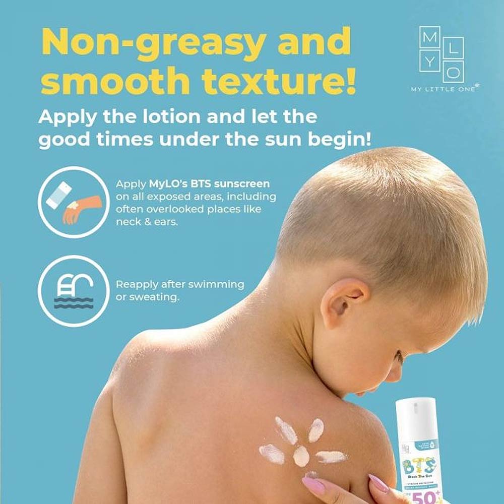 MyLO Block The Sun Sunscreen Lotion (SPF50+) 100ml