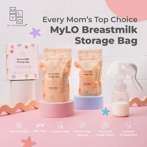 MyLO Breast Milk Storage Bag 250ml - 10 Bags