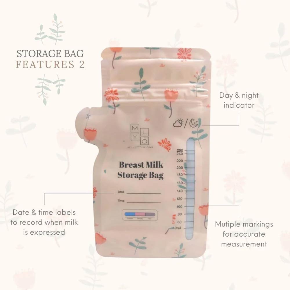 MyLO Breast Milk Storage Bag 250ml - 10 Bags