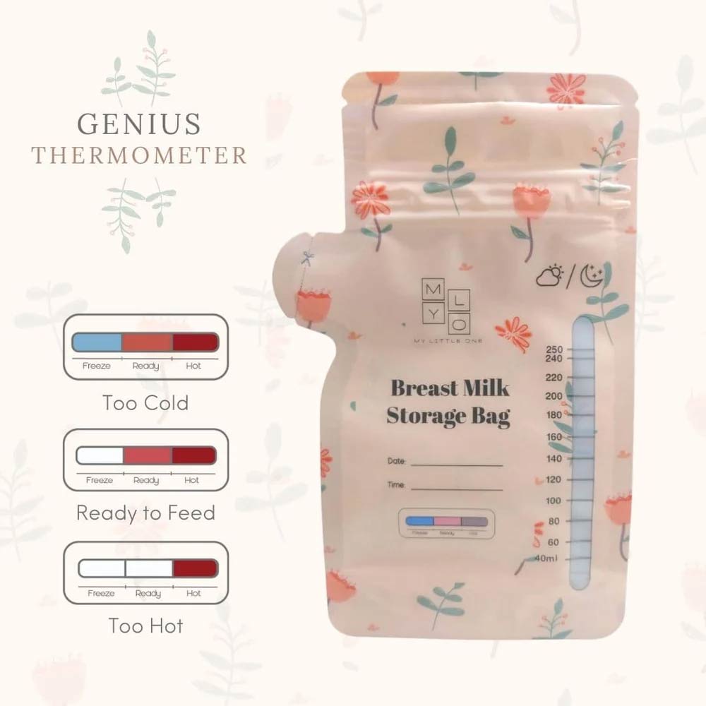 aMyLO Breast Milk Storage Bag 250ml - 10 Bags