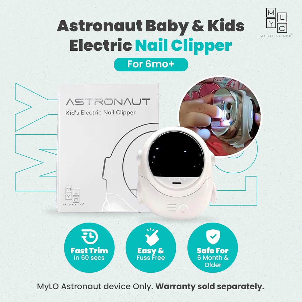 MyLO Kids Electric Nail Clippers Astronaut (6m+)