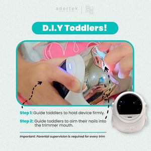 MyLO Kids Electric Nail Clippers Astronaut (6m+)