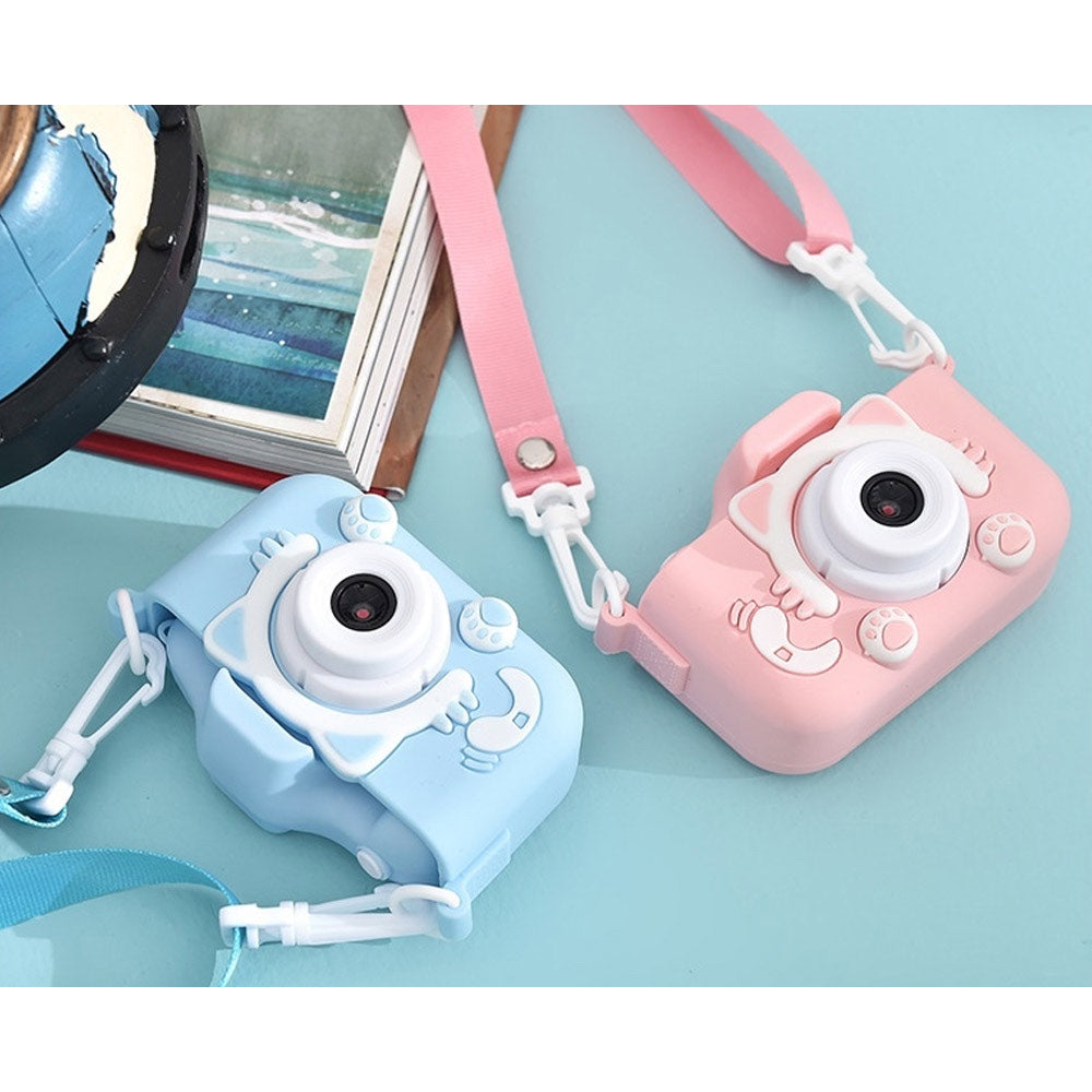 MycamKidsKittyCameraPink