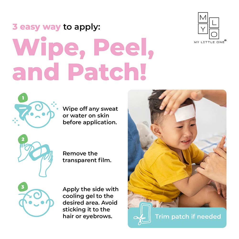 Mylo Get Well Soon Fever Cooling Patch (0m+) - 6 Patches