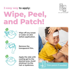 Mylo Get Well Soon Fever Cooling Patch (0m+) - 6 Patches