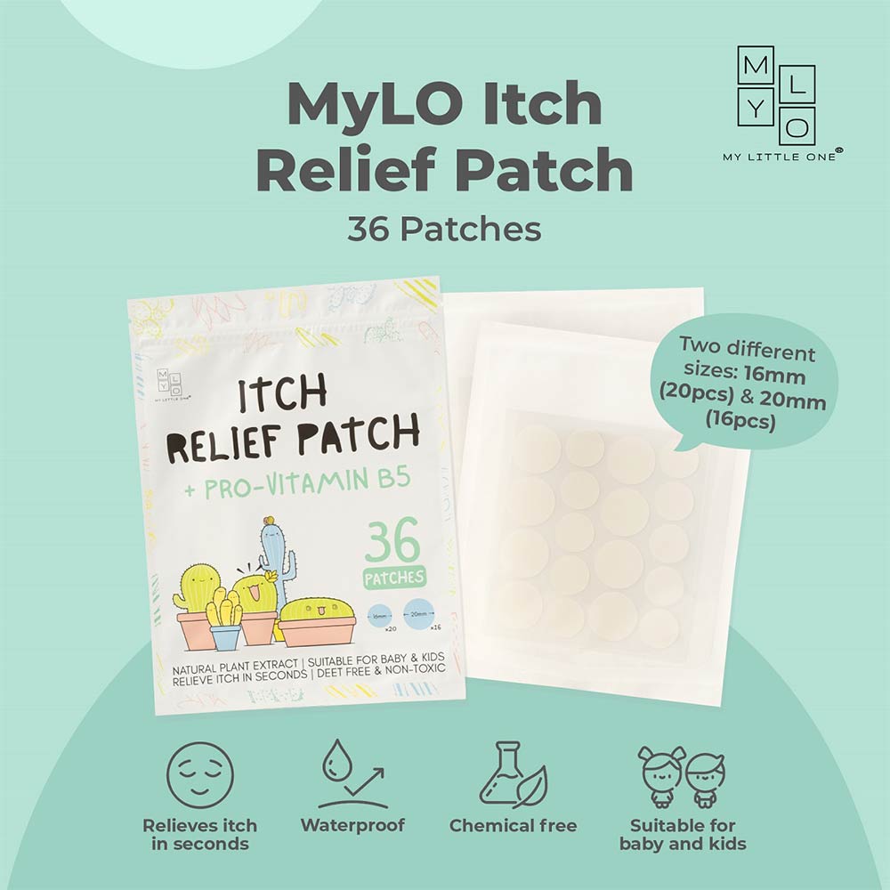 Mylo Itch Relief Patch - 36 Patches