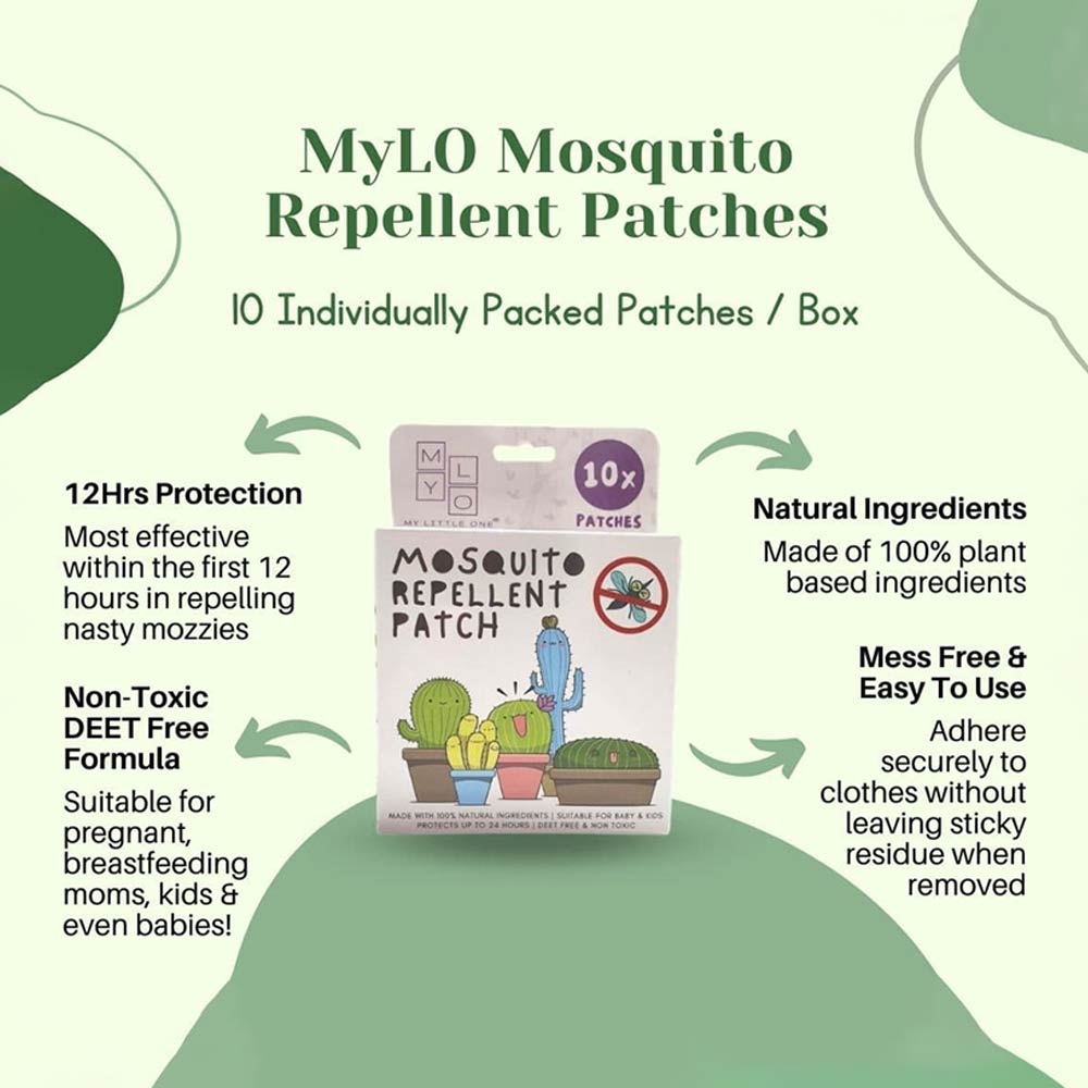 Mylo Mosquito Repellent Patch - 10 Patches