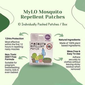Mylo Mosquito Repellent Patch - 10 Patches