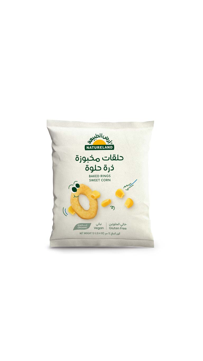 NaturelandBakedRingSweetCorn12g