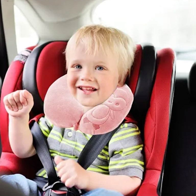 Babyjem Baby Neck Protector Pillow - Rose