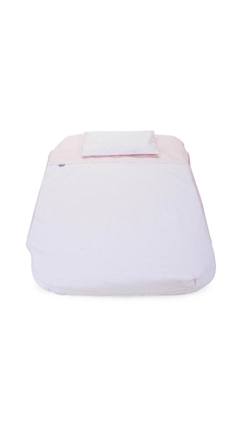 Chicco Next2Me Forever Crib 3 Pieces Sheet Set (0m+) - Pink Pois