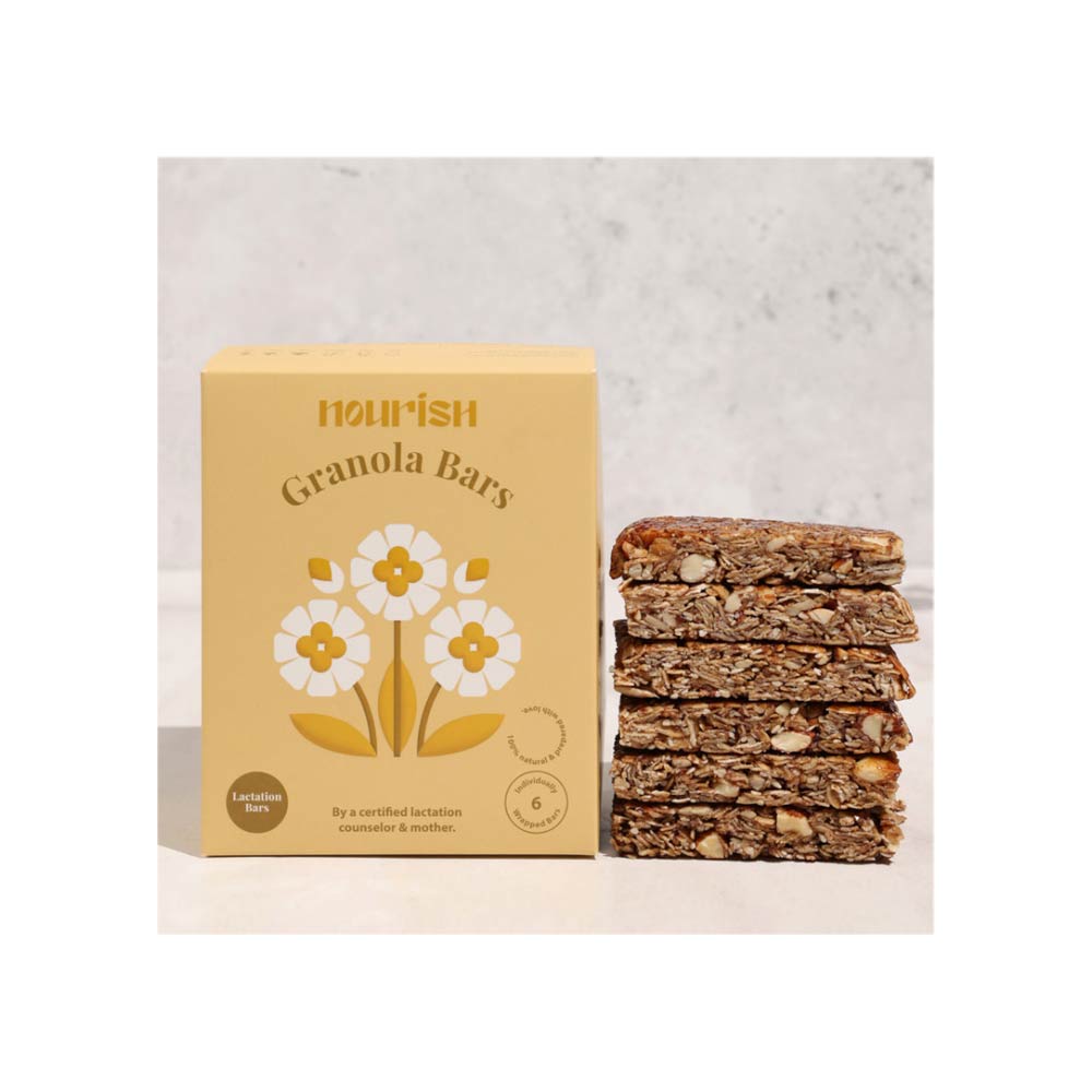 Nourish Lactation Granola Bars - 6 Bars