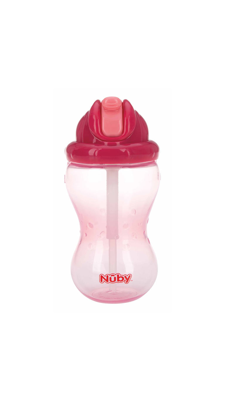 NubyFlipItStrawCupPink