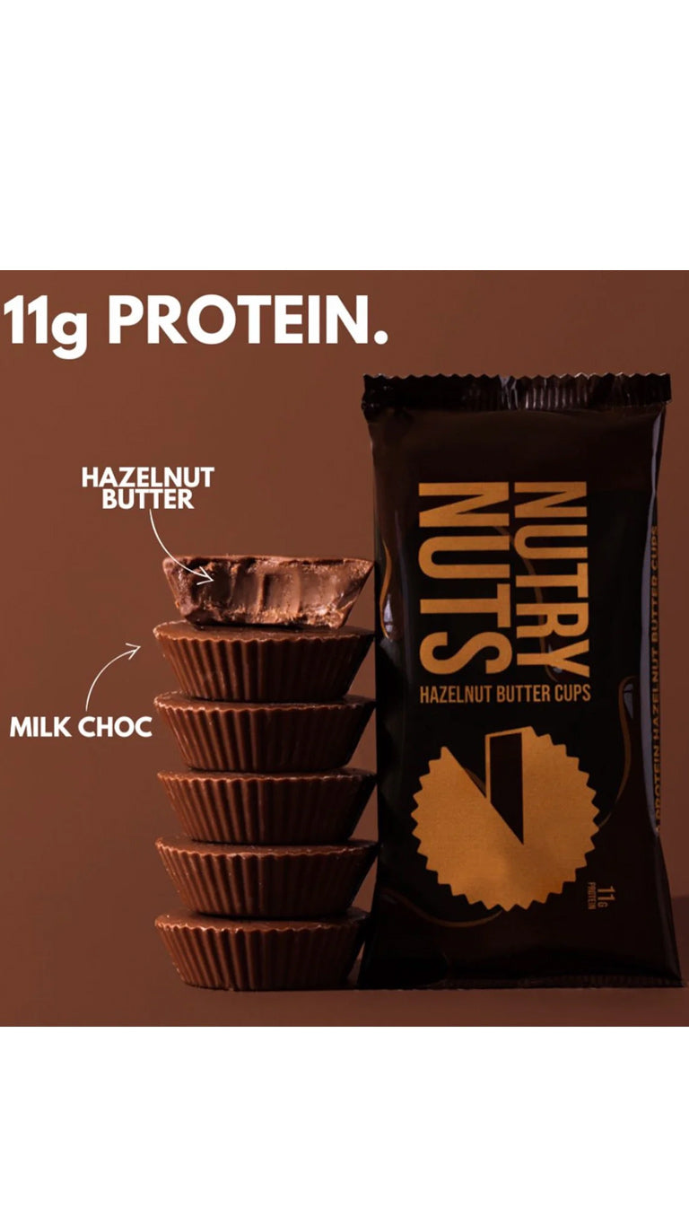 Nutry Nuts  Double Chocolate Hazelnut Butter Cups - 42g