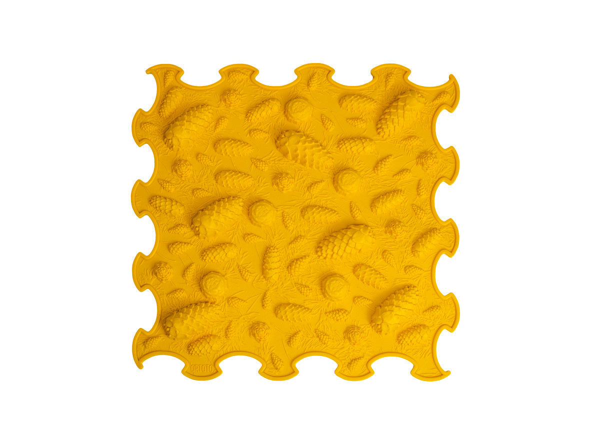 ORTOTOPineconesStiffYellow