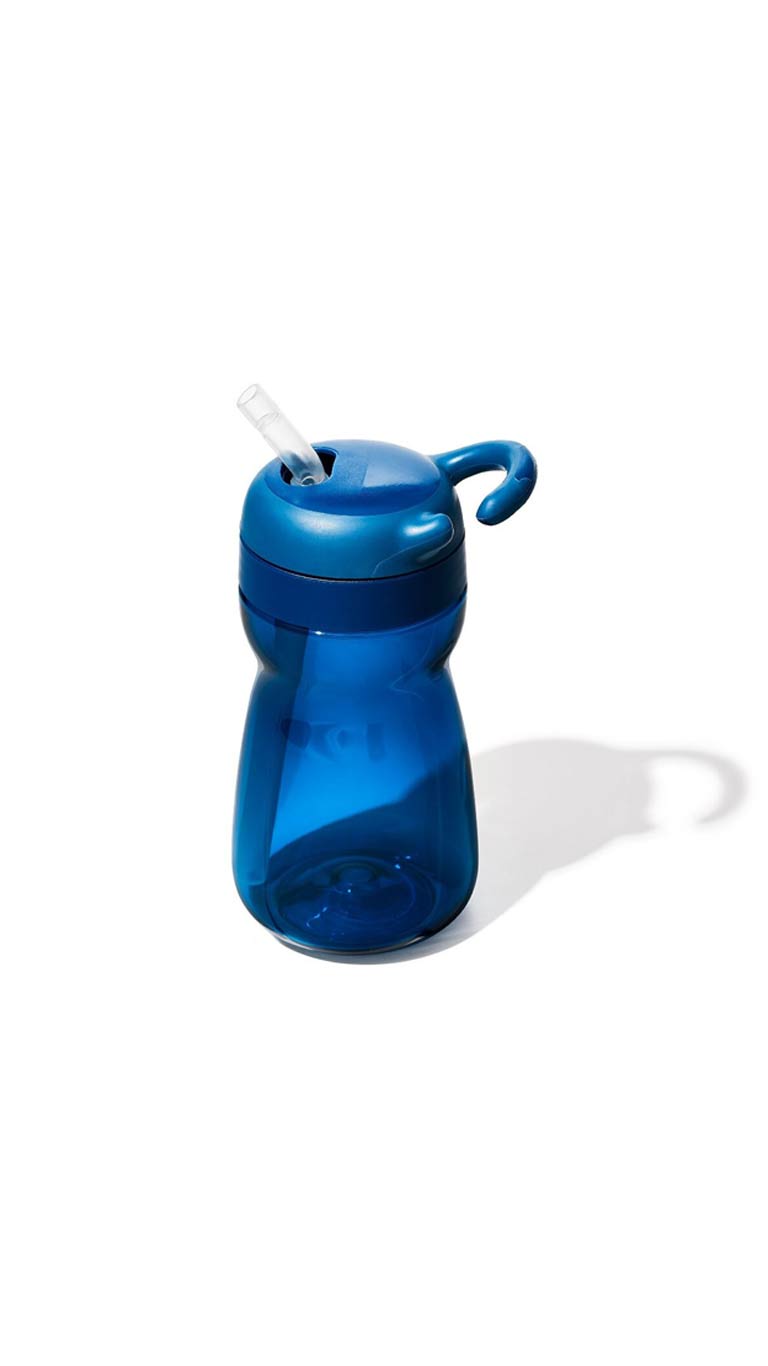 OXO Tot Adventure Water Bottle (9m+) 354ml - Navy
