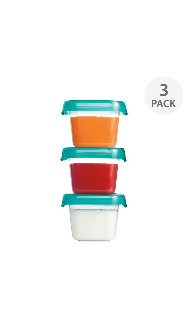 OXO TOT Baby Blocks Freezer Storage Container (60ml) - 3 pcs