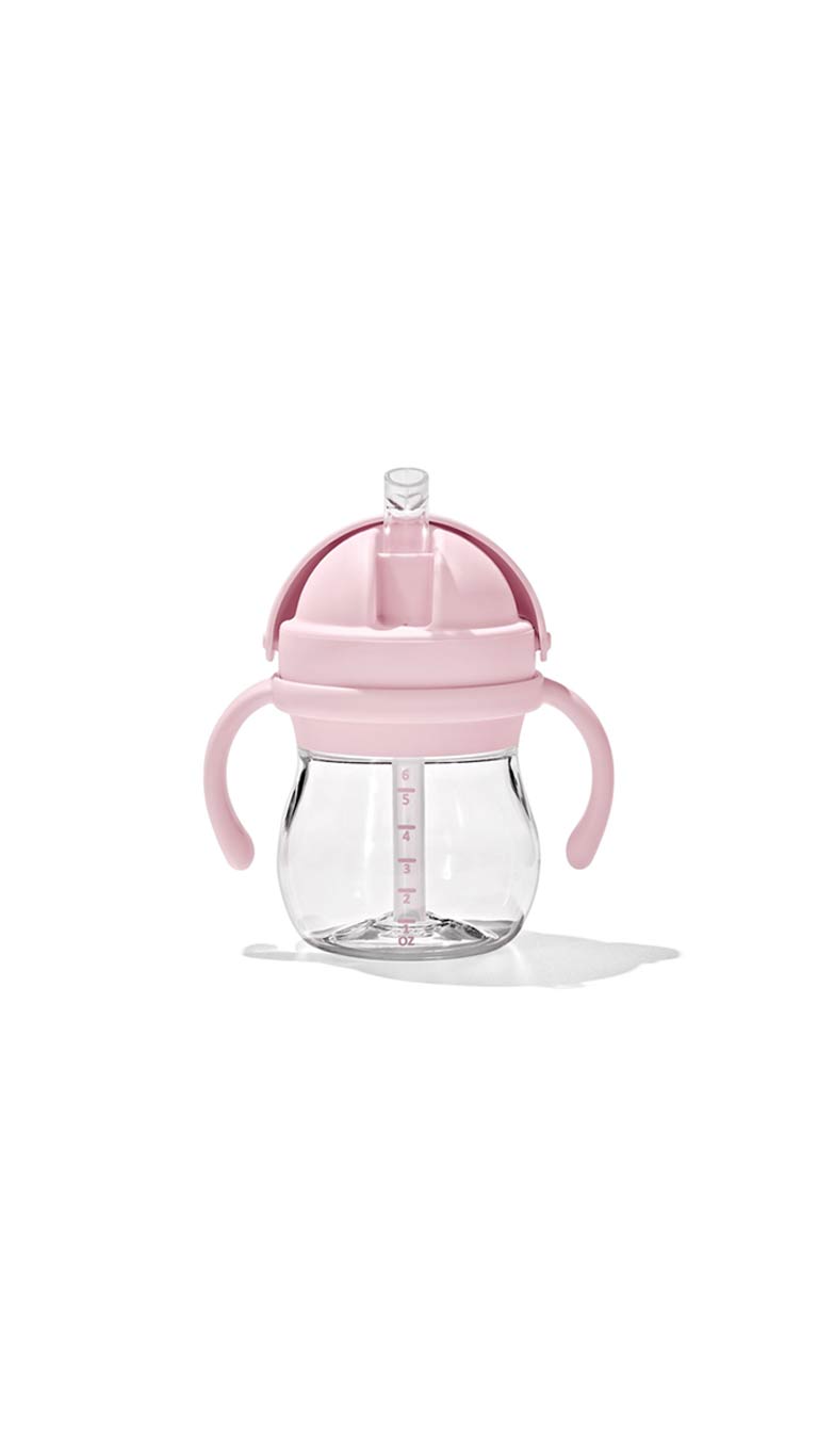 OXO Tot Transitions Straw Cup Removable Handles - Blossom