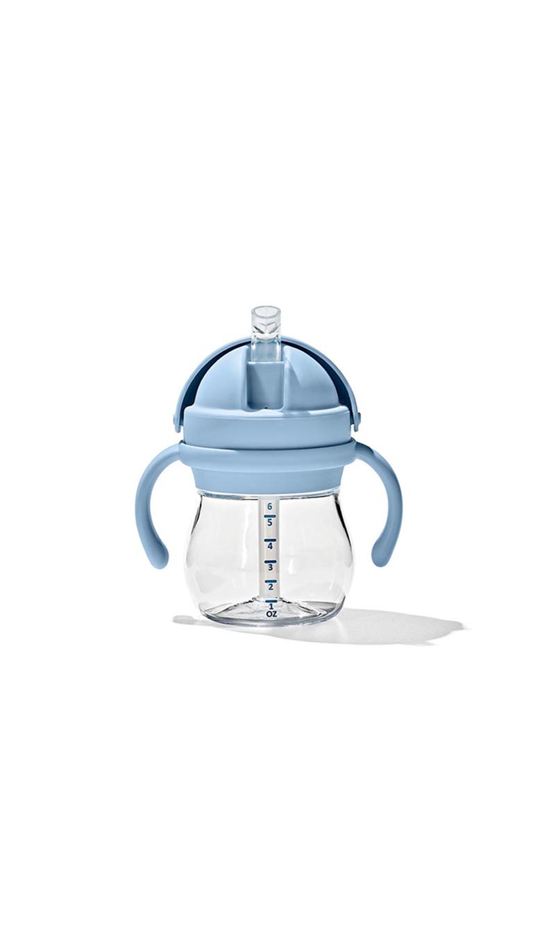 OXO Tot Transitions Straw Cup Removable Handles - Dusk