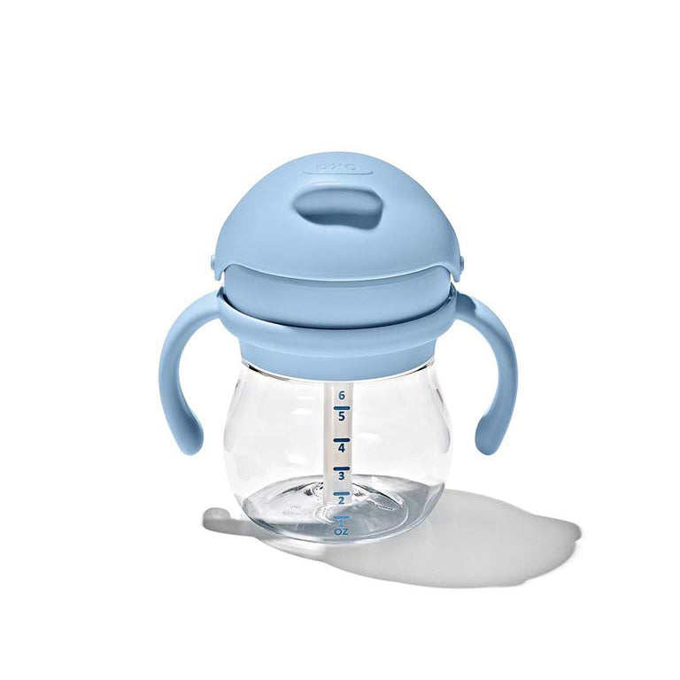 OXO Tot Transitions Straw Cup Removable Handles - Dusk