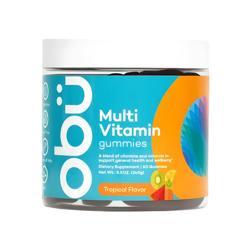 Obu Multivitamin for Adults, Tropical Flavor - 60 Gummies