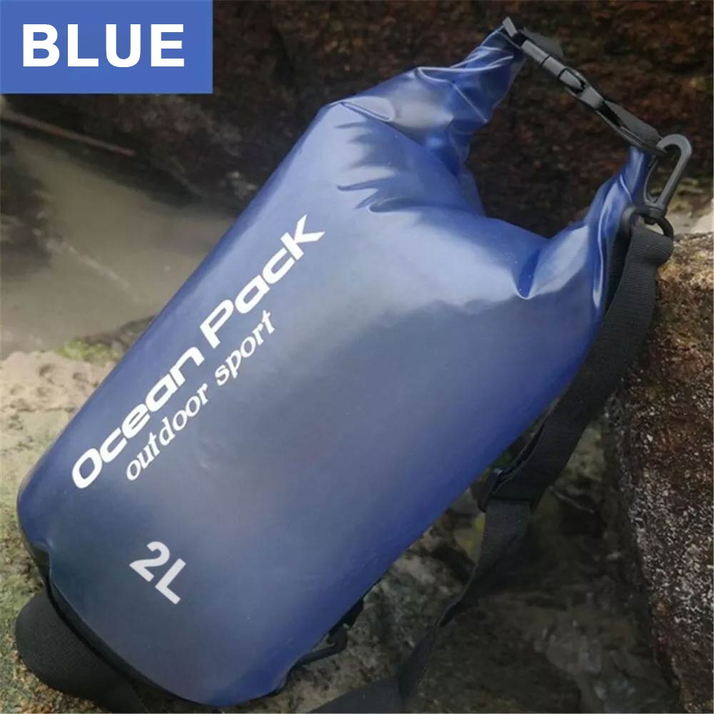 Ocean Pack Outdoor Sport Waterproof Bag - Blue