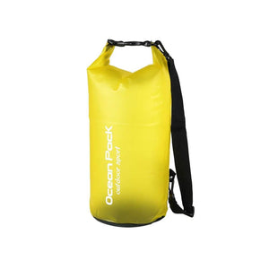 Ocean Pack Outdoor Sport Waterproof Bag - Yellow